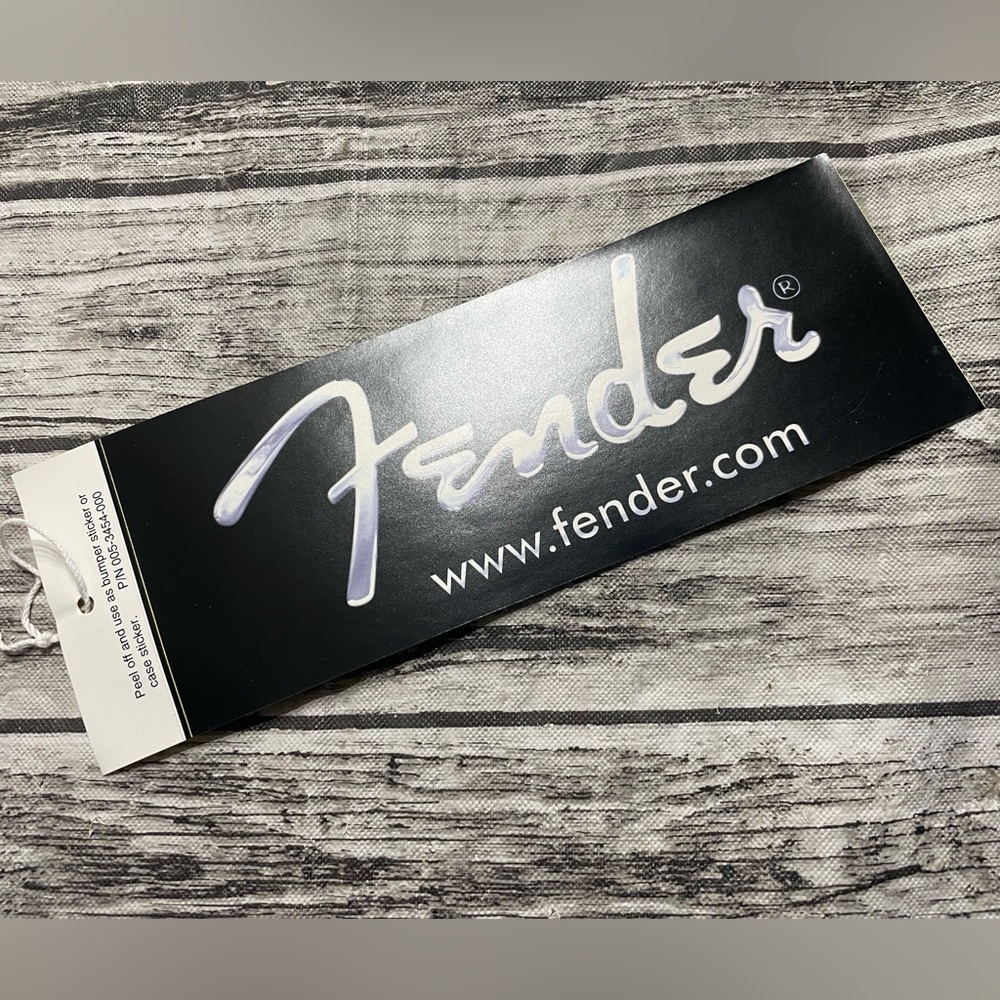 FENDER LOGO STICKER BUMPER STICKER CASE LOGO